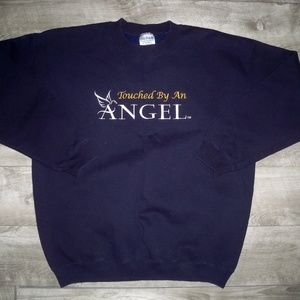 Vtg Touched By An Angel Tv Show Sweatshirt Large